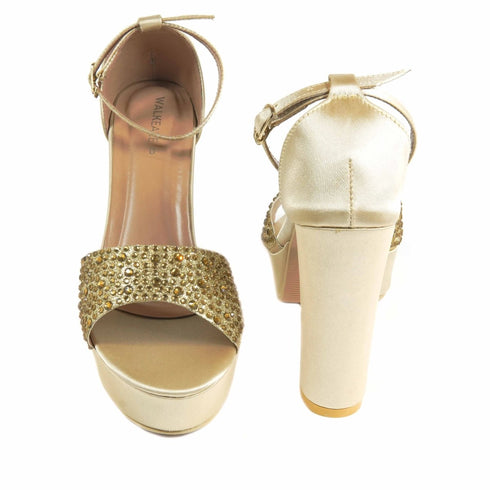 Women Formal Block Heel - 62836S - Block Heel - Walkeaze